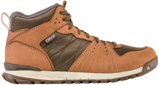 zapatos co Oboz mujer bozeman medio ardilla listada PV48V4168