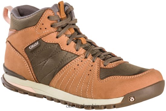 zapatos co Oboz mujer bozeman medio ardilla listada PV48V4168