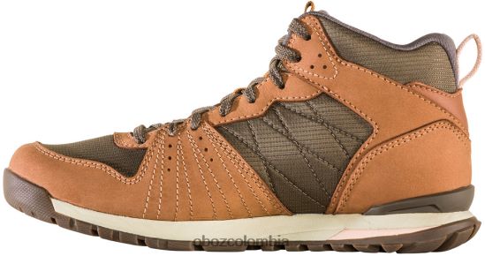 zapatos co Oboz mujer bozeman medio ardilla listada PV48V4168