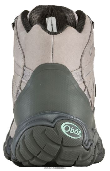 zapatos co Oboz mujer bridger medio impermeable gris escarcha PV48V4134