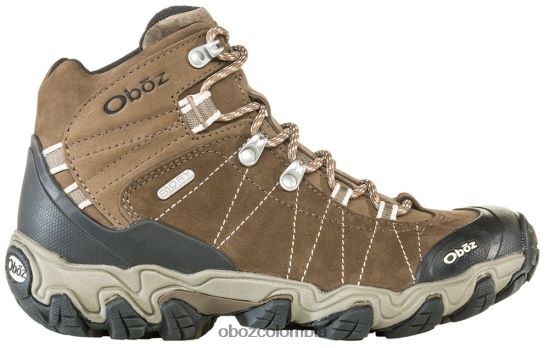 zapatos co Oboz mujer bridger medio impermeable nuez PV48V4133
