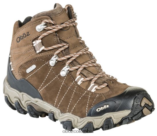 zapatos co Oboz mujer bridger medio impermeable nuez PV48V4133