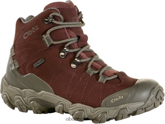 zapatos co Oboz mujer bridger medio impermeable puerto PV48V4132