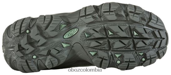 zapatos co Oboz mujer diente de sierra ii bajo impermeable musgo pálido PV48V4119