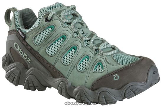 zapatos co Oboz mujer diente de sierra ii bajo impermeable musgo pálido PV48V4119