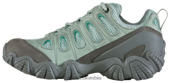 zapatos co Oboz mujer diente de sierra ii bajo impermeable musgo pálido PV48V4119