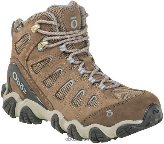 zapatos co Oboz mujer diente de sierra ii medio impermeable brind/tb PV48V4120