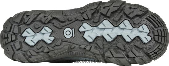 zapatos co Oboz mujer diente de sierra x baja resistencia al agua pizarra PV48V4110