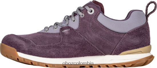 zapatos co Oboz mujer emma bajo ciruela dsrt PV48V4155