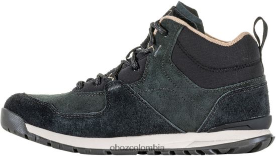 zapatos co Oboz mujer emma mediados Mar Negro PV48V4157