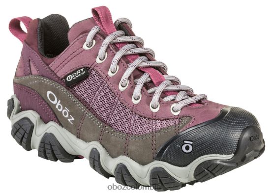 zapatos co Oboz mujer firebrand ii bajo impermeable lila PV48V4135