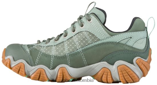 zapatos co Oboz mujer firebrand ii bajo impermeable musgo pálido PV48V4136