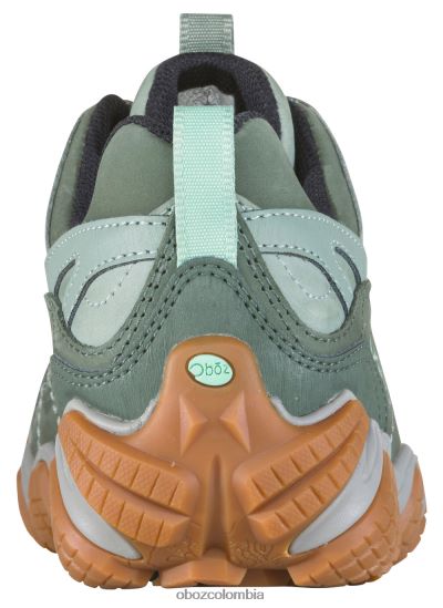zapatos co Oboz mujer firebrand ii bajo impermeable musgo pálido PV48V4136