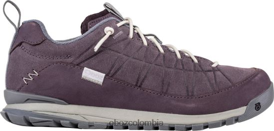zapatos co Oboz mujer jeannette bajo ciruela dsrt PV48V4164