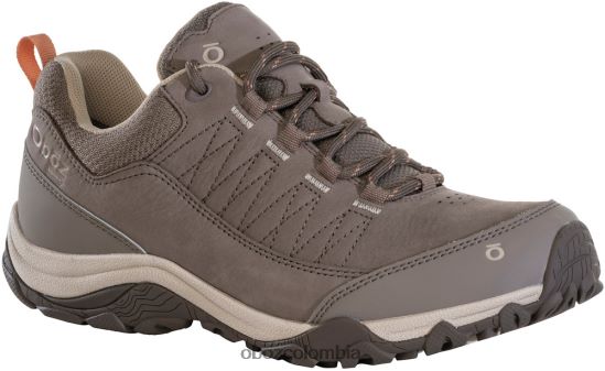 zapatos co Oboz mujer ousel bajo impermeable piedra cndr PV48V4124