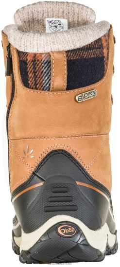 zapatos co Oboz mujer ousel con aislamiento medio impermeable Mar Negro PV48V4186