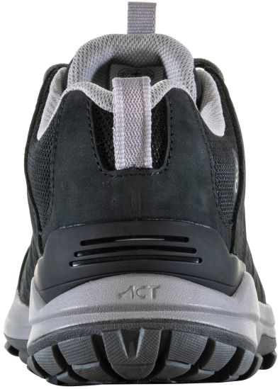 zapatos co Oboz mujer sypes bajo cuero impermeable Mar Negro PV48V4146