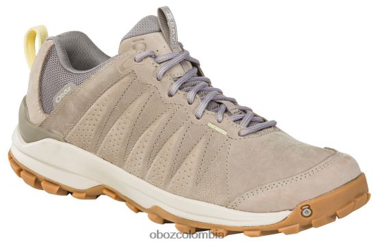 zapatos co Oboz mujer sypes bajo cuero impermeable grava PV48V4143