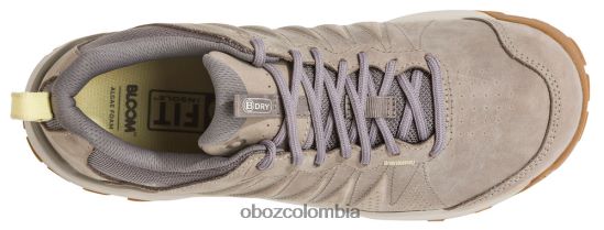 zapatos co Oboz mujer sypes bajo cuero impermeable grava PV48V4143