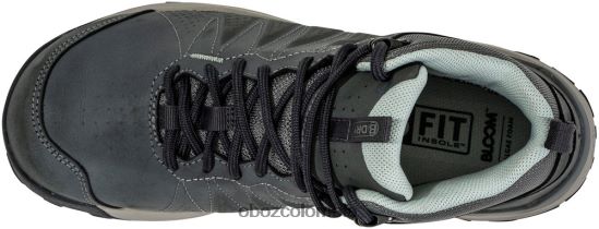 zapatos co Oboz mujer sypes cuero medio impermeable bebida PV48V4142