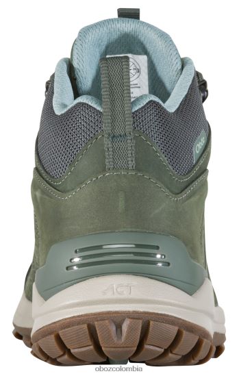 zapatos co Oboz mujer sypes cuero medio impermeable tomillo PV48V4137