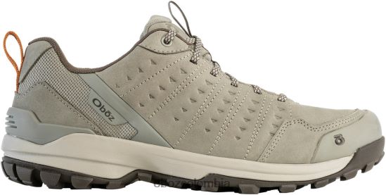 zapatos co Oboz hombres sypes bajo cuero impermeable salvadera PV48V446