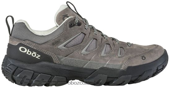 zapatos co Oboz mujer diente de sierra x baja resistencia al agua gris brumoso PV48V4111