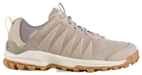 zapatos co Oboz mujer sypes bajo cuero impermeable grava PV48V4143